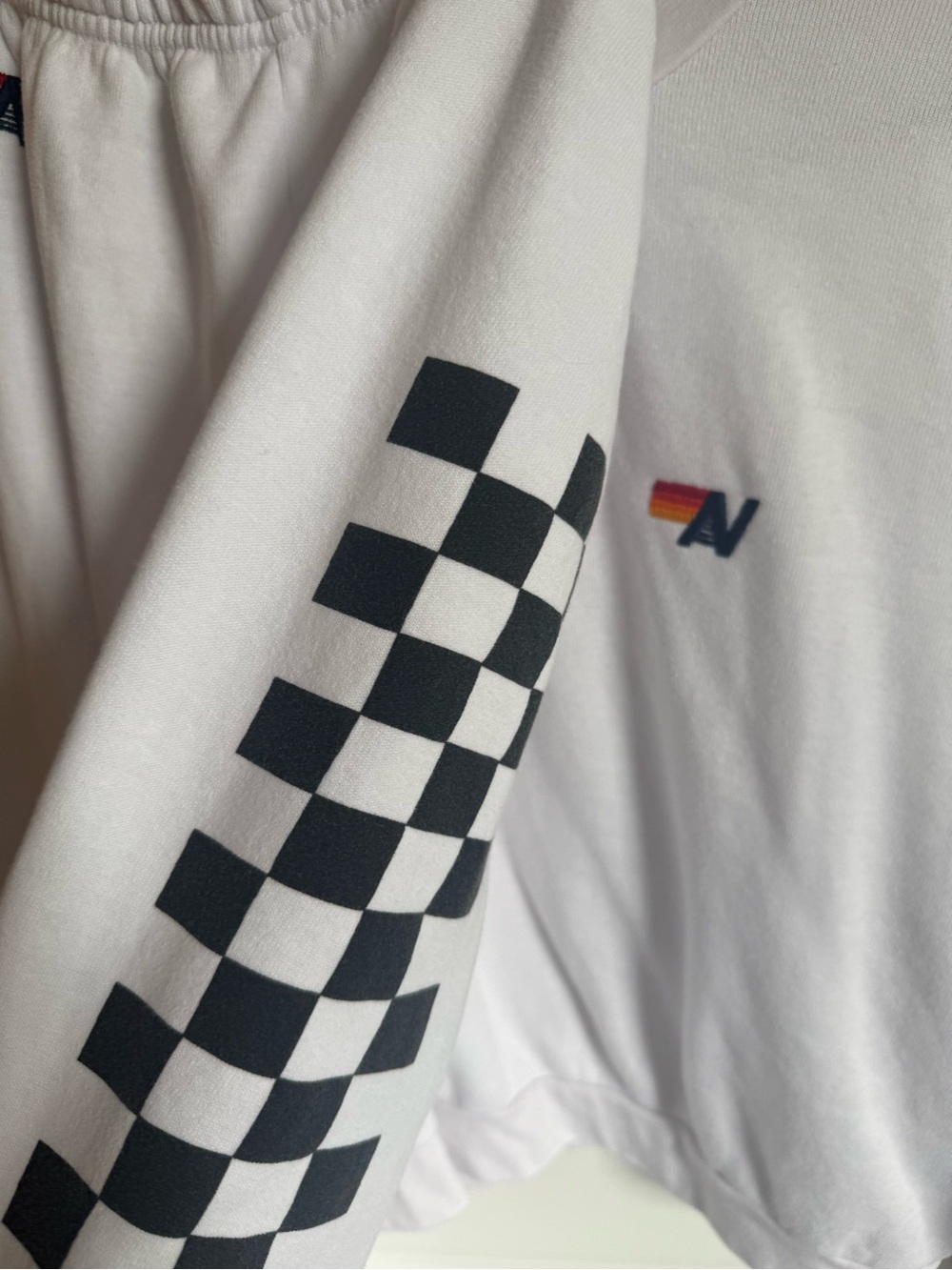 Aviator Nation White and Checker Set! - Picture 6 of 7